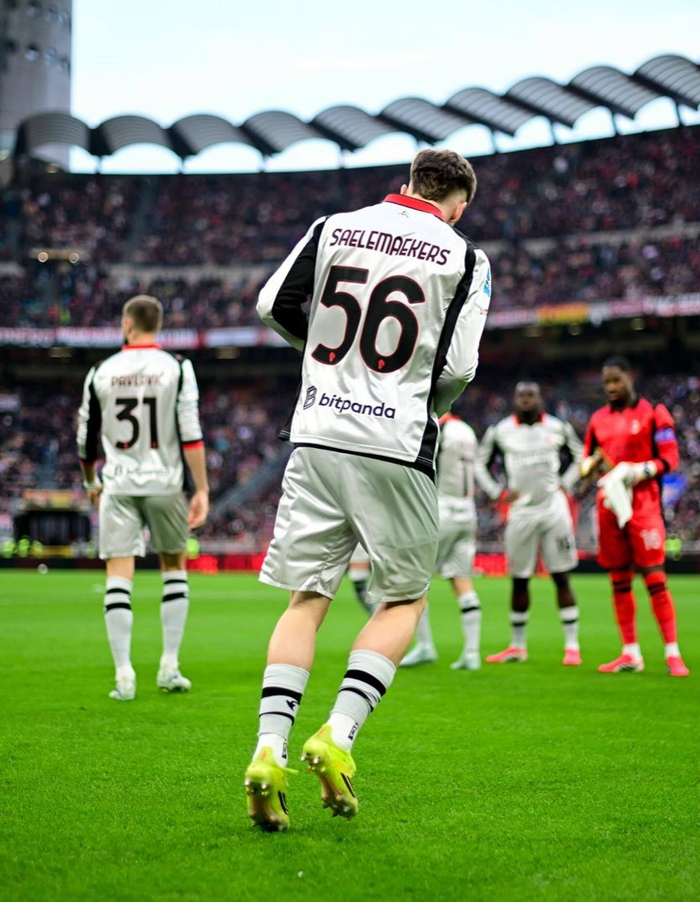 萨勒马科尔斯关键进球助米兰逆转取胜